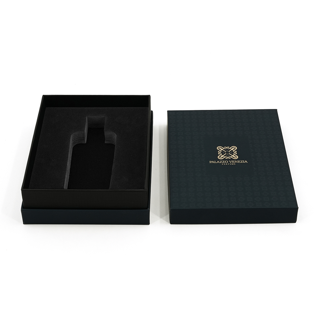 Anti-Fingerprint Matte Black Rigid Gift Box for Perfume Bottles Anti-Fingerprint Matte Black Rigid Gift Box for Perfume Bottles