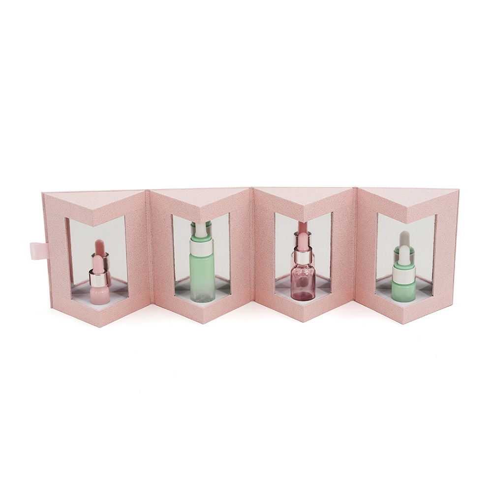 Custom Pink Multi-door Folding Rigid Box Custom Pink Multi-door Folding Rigid Box
