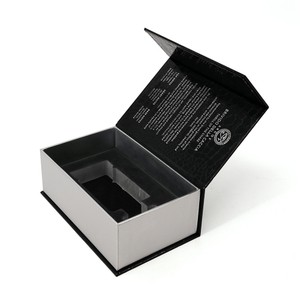 Black Crocodile Pattern Perfume Bottle Gift Box
