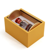Custom Luxury Flip-Top Perfume Gift Box With Gold Insert