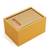 Custom Luxury Flip-Top Perfume Gift Box With Gold Insert