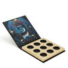 Hardcover Book Shaped Cosmetic Powder Packaging Box