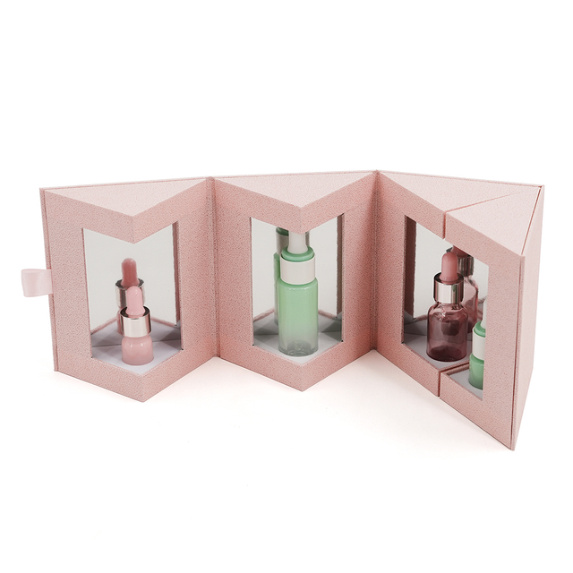 Custom Double Open Skincare Jar Auto Lift Gift Box