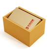 Custom Luxury Flip-Top Perfume Gift Box With Gold Insert