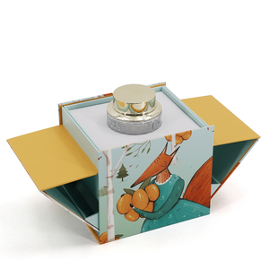 Custom Double Open Skincare Jar Auto Lift Gift Box