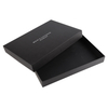 Custom Matte Black Two-Piece Lid & Base Rigid Gift Box for Men’s Formal Dress Shirts