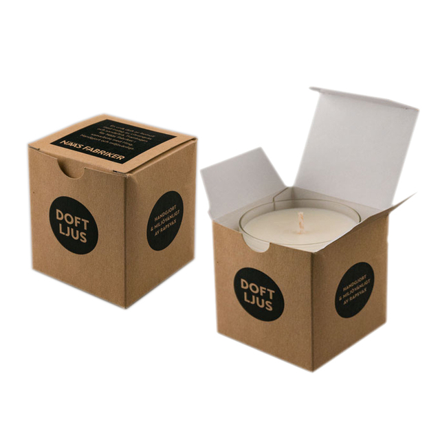 Holographic Tuck Top Folding Carton Box for Scented Candles