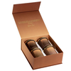 Magnetic Flip Rigid Gift Box for 4-Piece Mini Candle Sets