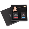 Magnetic Flip Lid Coffee Gift Box for 2 Jars & Ceramic Cup