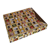 Custom Flip-Lid Coffee Capsule Storage Box 25-Slot Coffee Bean Print
