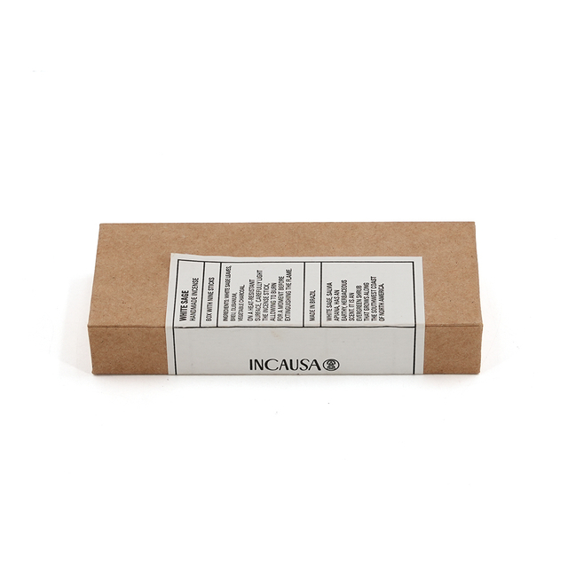 Kraft Slide Drawer Rigid Incense Sticks Packaging Box