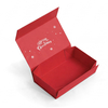 Custom Red Christmas Folding Gift Box for Skincare Sets