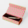 Girly Glitter Flip Top Rigid Cosmetic Packaging Box for Lip Oil Sets