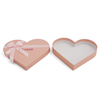 Heart Shaped Chocolate Box With Satin Ribbon