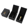 Matte Black Flip Lid Rigid Oud Oil Packaging Box