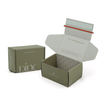 Custom Printed Corrugated Mailer Box With Tamper Evident Tear Strip for Gummy Supplement Shipping