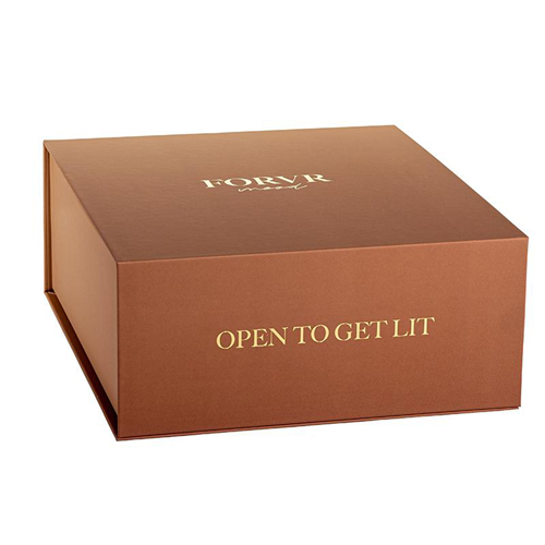 Magnetic Flip Rigid Gift Box for 4-Piece Mini Candle Sets