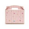Custom Pink Cartoon Candy Gable Handle Gift Box for Sweet Treats
