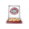 Custom Full Color Printed E-Flute Corrugated Foldable Pizza Takeaway Box