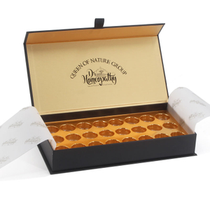Luxury Magnetic Dates & Chocolate Gift Box with Custom Logo