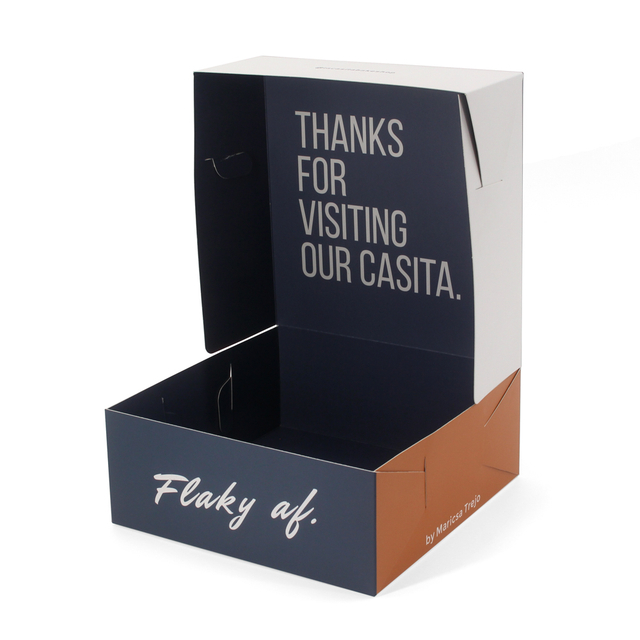 Custom Bakery Croissant Packaging Paper Box