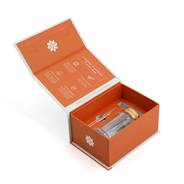 Custom Luxury Gift Box for Premium Saffron Spice
