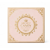 Pink Gold Foil Magnetic Flip Rigid Candy Gift Box 9 Grid Insert