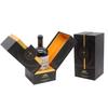 Custom Luxury Double Door Rigid Packaging Box for Single 750ml Red Wine Bottle