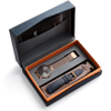 Luxury Matte Navy Magnetic Closure Rigid Gift Box for Ladies Fashion Watch Sets