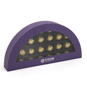 Semi-Circular Drawer Chocolate Gift Box with Window