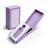 Flip Rigid Perfume Box with Silver Foil Logo