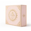 Pink Gold Foil Magnetic Flip Rigid Candy Gift Box 9 Grid Insert