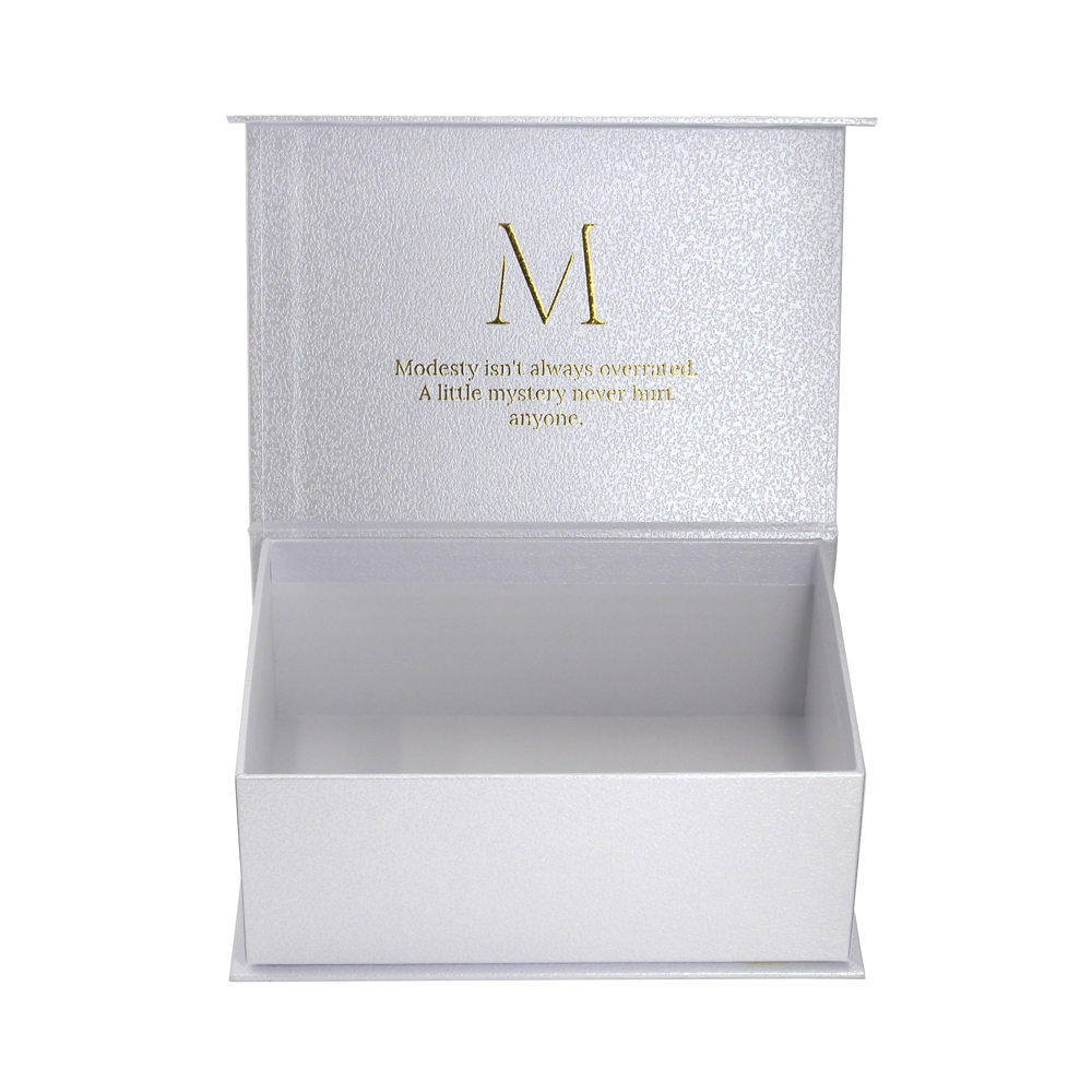 Custom Gold Foil Logo Magnetic Flip Rigid Gift Box Custom Gold Foil Logo Magnetic Flip Rigid Gift Box