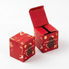 Square Tuck Top Christmas Treat Packaging Box for Cookies & Candy