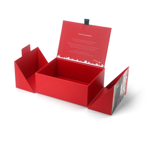 Custom Double‑Door Opening Rigid Stollen Holiday Gift Box