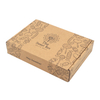 Custom Printed Kraft Candy Mailer Box with Full Inner Lid Printing