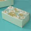 Custom Magnetic Rigid Gift Box with Card Slot & 2 Tin Inserts for Nuts