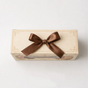 Vintage Rose Window Cookie Gift Box with Ribbon Closure