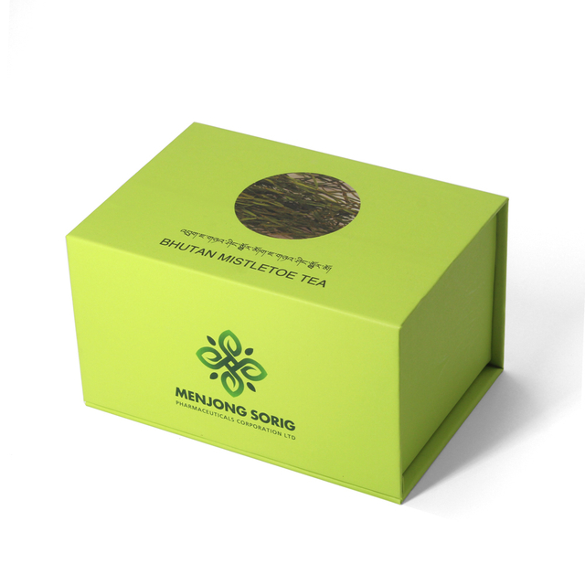 2 Divider Magnetic Lid Rigid Gift Box for Herbal Tea Packaging Wholesale