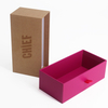 Eco Kraft Paper Slide Drawer Packaging Box for Cosmetics, Jewelry & Candle Gifts