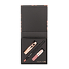 Girly Glitter Flip Top Rigid Cosmetic Packaging Box for Lip Oil Sets