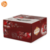 Custom Foldable Corrugated Cake Box With Paper Carry Handle
