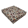 Custom Flip-Lid Coffee Capsule Storage Box 25-Slot Coffee Bean Print