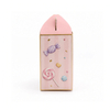 Custom Pink Cartoon Candy Gable Handle Gift Box for Sweet Treats