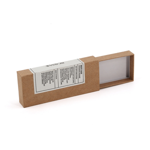 Kraft Slide Drawer Rigid Incense Sticks Packaging Box