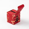 Square Tuck Top Christmas Treat Packaging Box for Cookies & Candy