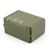 Custom Printed Corrugated Mailer Box With Tamper Evident Tear Strip for Gummy Supplement Shipping
