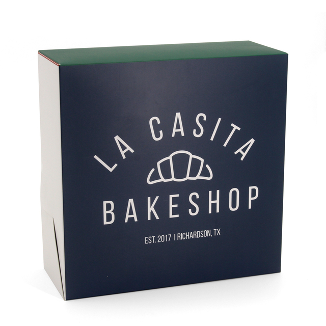 Custom Bakery Croissant Packaging Paper Box
