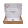 Custom Printed Kraft Candy Mailer Box with Full Inner Lid Printing