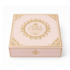 Pink Gold Foil Magnetic Flip Rigid Candy Gift Box 9 Grid Insert